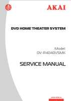 Akai DVR-4040-VSMK-Service-Manual
